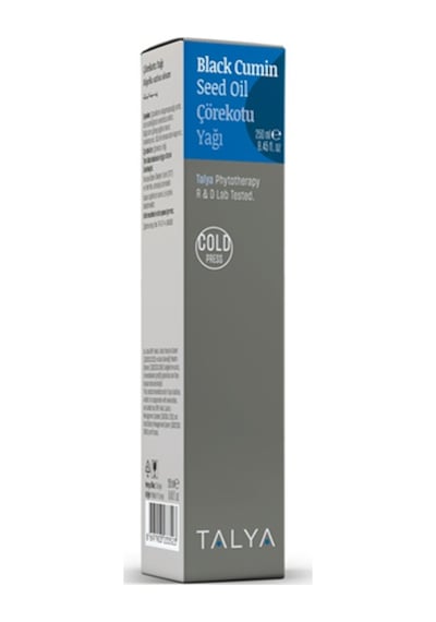 Talya Soğuk Sıkım %100 Saf ve Doğal Çörekotu Yağı 250 ML