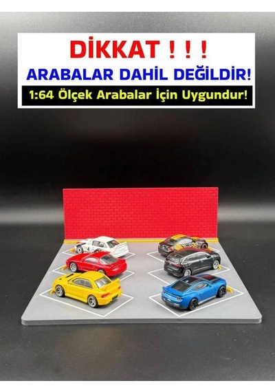 1:64 Ölçek Park Diorama - Araç Park Etme
