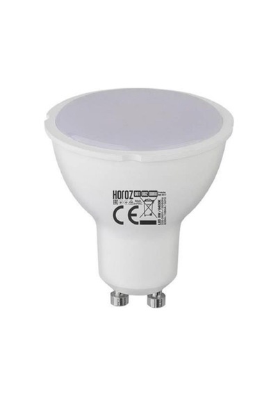 Horoz Elektrik 10 Adet 5w 40w Gu10 Led Ampul Beyaz Işık Çanak Spot Led Ampul