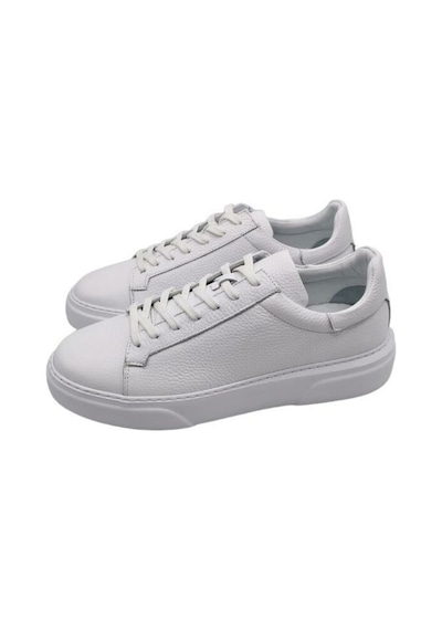 King Paolo King Shoes Erkek Sneaker Beyaz Bordo