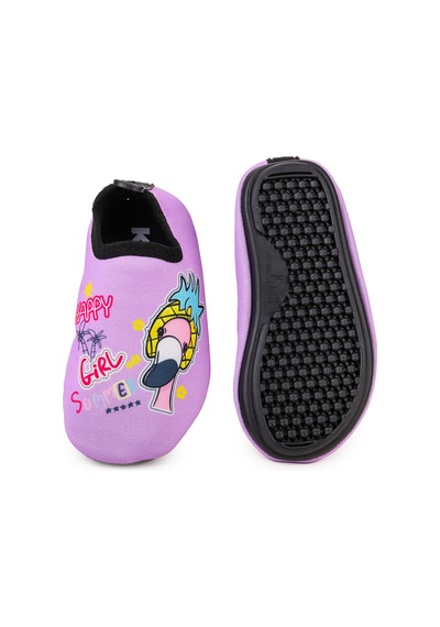 Kiko Kids Bird Havuz Plaj Kız Çocuk Deniz Ayakkabısı 8535 Mor Mor