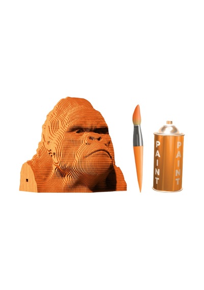 Cartonic 3d Puzzle - Gorılla