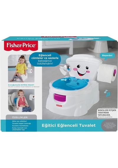Fisher Price Eğitici Eğlenceli Tuvalet Türkçe Teşhir