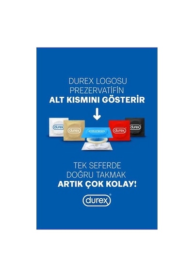 Durex Naturals Doğal Kayganlaştırıcılı Prezervatif 40 Lı X 2 Ade PKT.DUREX.093