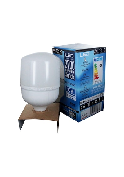 Ack Led Jumbo Ampul Iç Mekan Beyaz 30 W 220 Vac E27 Aa13-03023