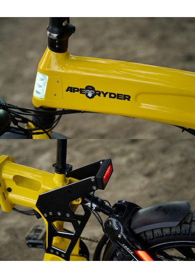 Ape Ryder Loris Ultra Elektrikli Bisiklet Siyah - 1500w