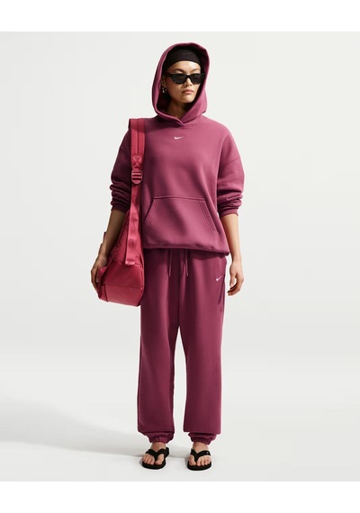 Nike Studio Fleece Medium Weight Kadın Eşofman Altı Im8074-654 Bordo