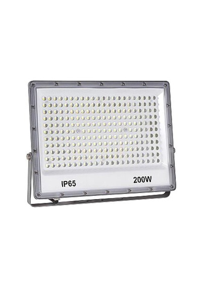 Jupıter Projektör 200w 6500k Beyaz Işık Metalik Gri Ip65 - Lp506-6500k
