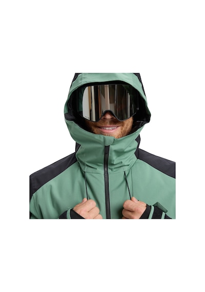 Quıksılver Quiksilver Mission Block Jk Erkek Yeşil Snowboard Ceketi Gnd0 Yeşil