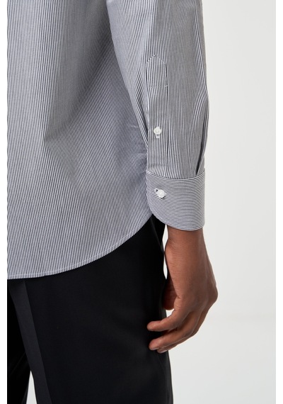 Bisse Erkek Regular Fit Klasik Gömlek Sıyah Gm23k232013 D99 Siyah