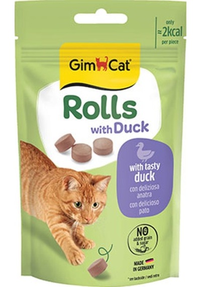 Gimcat Rolls Ördekli Kedi Ödül Maması 50 Gr 157-30040.01