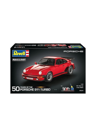 Revell Gift Set 1:24 50 Years Of The Porsche 911 Turbo 5634