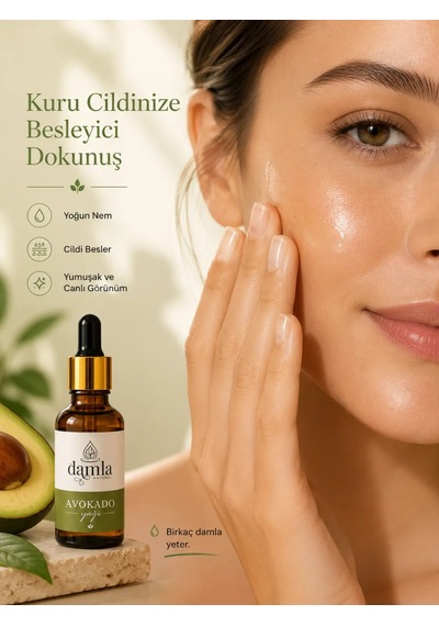Biodamla Natural Avokado Yağı 20 Ml