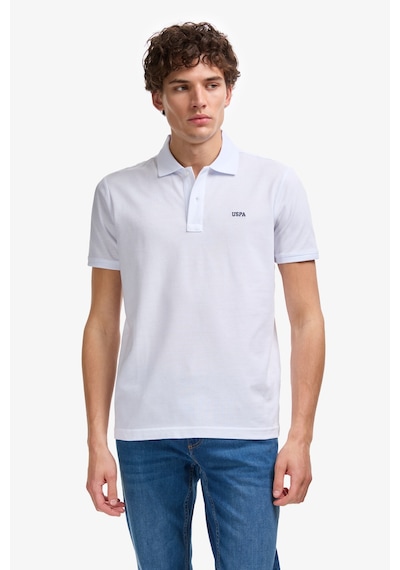 U.S. Polo Assn. U.s. Polo Assn. Erkek Beyaz Tişört Basic 50326963-vr013