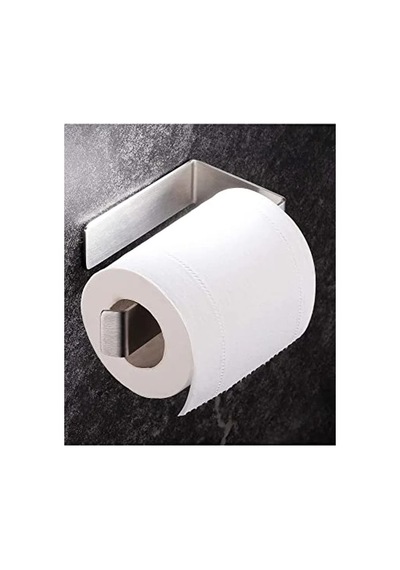 Paslanmaz Çelik Tuvalet Kağıtlığı, Şık Tasarım Ve Dayanıklı Yapı 16.5 x 12.2 x 11.2 CM