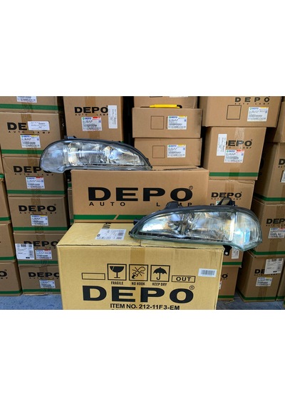 Opel Tigra A 1995-2001 Arası Depo Marka Sağ Ve Sol Far Takım 1216523 / 1216524
