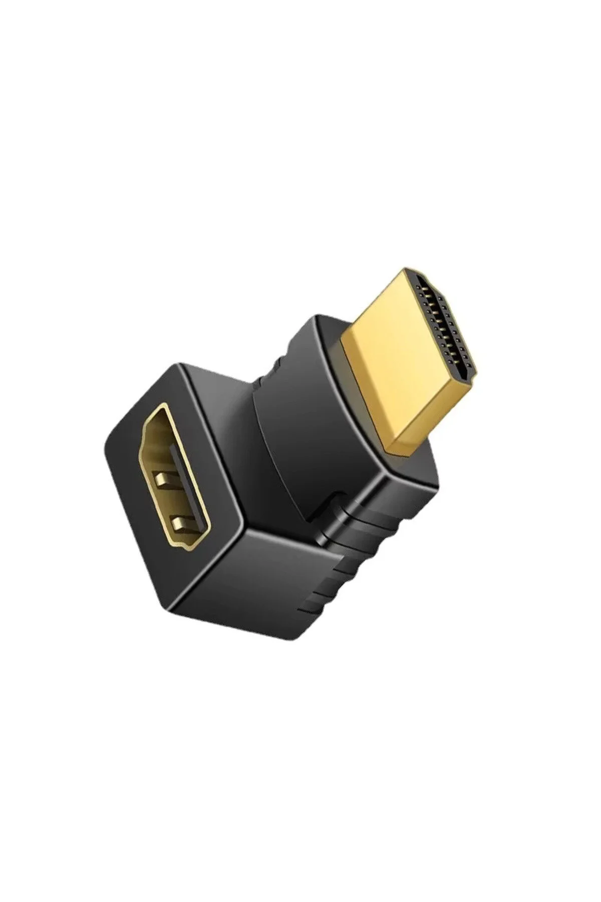 Hdmı Dirsek Adaptörü Hdmi L Çevirici Uzatma Dönüştürücü 270 4k 1080p Destekli L Tipi Hdmi Ara 001