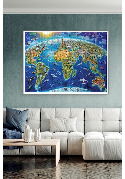 Anatolian 4000 Parçalık Puzzle - Dünyanın Simgeleri 5202