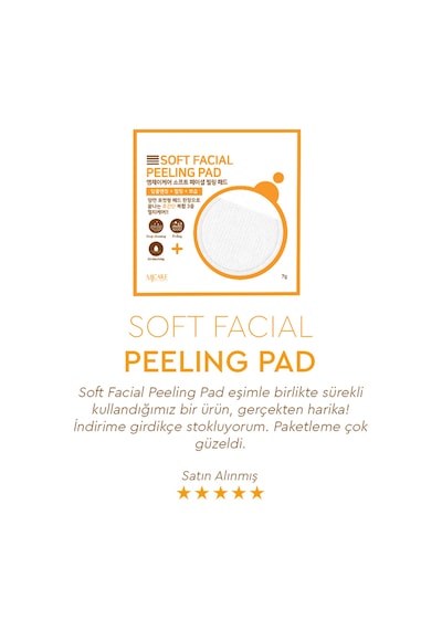 Face Peeling Pad 2'li