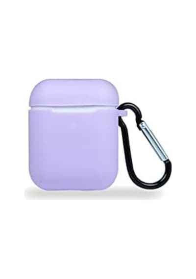 Apple Airpods 2/1 Nesil Uyumlu Kılıf Silicone Fit Silikon Lila Renk