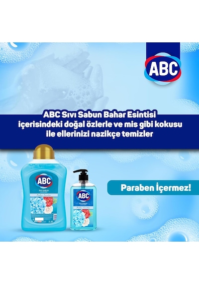Abc Deterjan Sıvı Sabun Mavi 3 L
