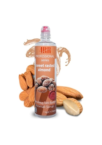 Kavrulmuş Tatlı Badem Aromalı Tropikal İçecek & Kokteyl Şurubu 750 Ml