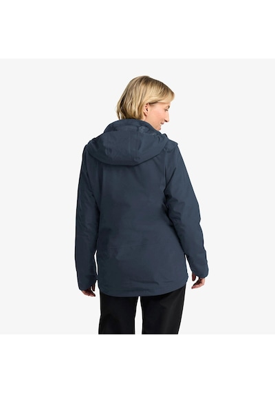 Jack Wolfskin Moonrise 3in1 Kadın Mont C-jac115621b30c04 Lacivert