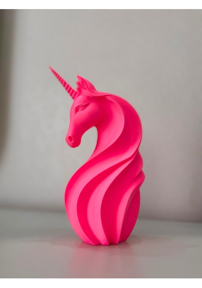 Pembe Unicorn Tek Boynuzlu At Biblo 24 Cm Dekoratif Masaüstü Heykeli -