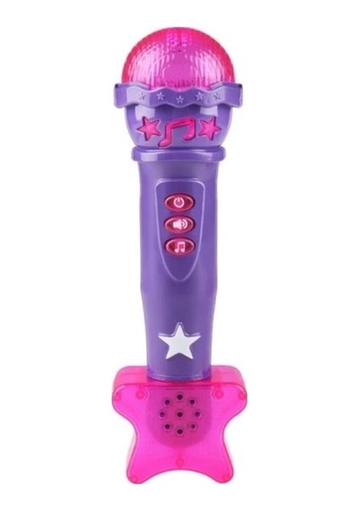 Erdem Toys Işıklı ve Müzikli Oyuncak Mikrofon