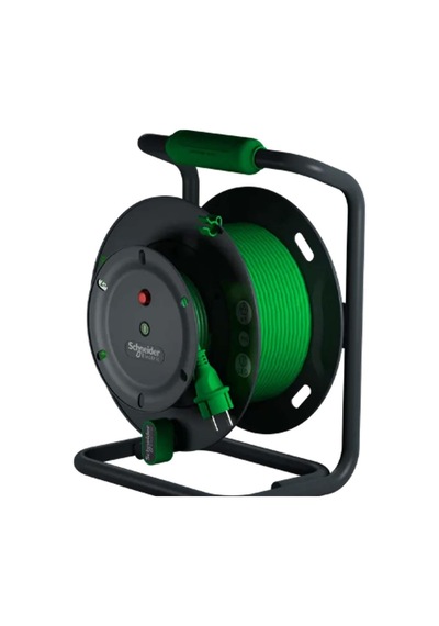 Schneider Thorsman Uzatmalı Kablo Makarası IP44 HO7 VVF 3G2.5 25MT Kablo Topraksız - IMT33153