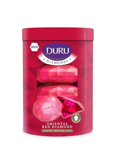 Diamonds Oriental Red Sabun, 90gramx4 Acı Badem