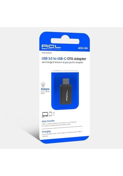 Macbook Uyumlu Type-c To Usb Çevirici Otg Dönüştürücü