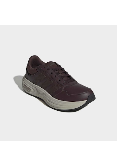 Adidas Kj4257 Cloudfoam Cuxxıon - Leather Erkek Günlük Spor Ayakkabısı Kahverengi