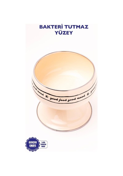 Mood Emaye Meyvelik-ayaklı Kase 14cm Orta Boy