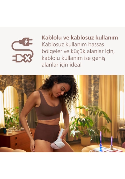 Philips Lumea 9900 Serisi BRI950/02 IPL Tüy Alma, SkinAI Uygulama, Vücut ve Yüz için 2 Başlık, Çanta
