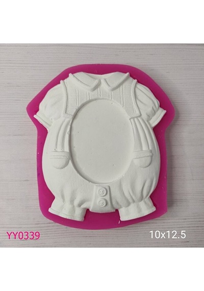 Yy0339 Bebek Tulumlu Çerçeve Silikon Kalıp
