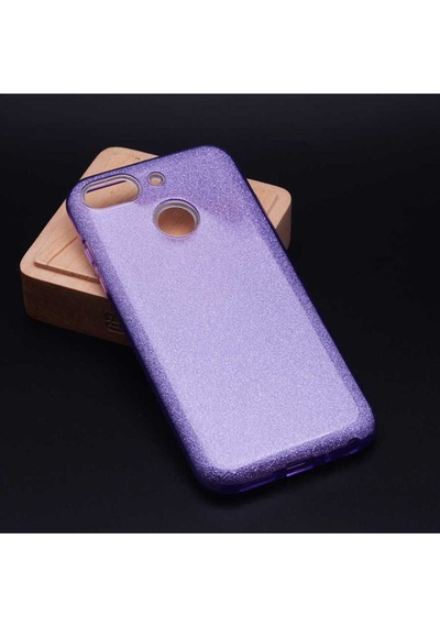 General Mobile 8 Go Kılıf Zore Shining Silikon Mor