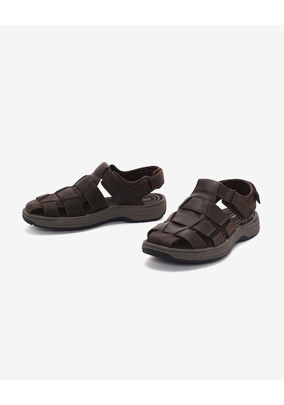 Clarks Saltway Cove Kahverengi Sandalet 26176900 Kahverengi