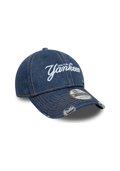 New Era Denim Distress 9twenty Neyyan Nvy Unisex Mavi Şapka-12959 Mavi