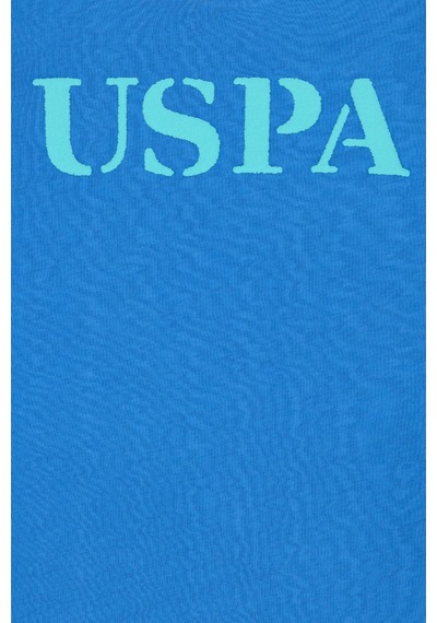 U.S. Polo Assn. Çocuk Basic Bisiklet Yaka Tişört Saks U.S. Polo Assn. Çocuk Basic Bisiklet Yaka Tişört Saks