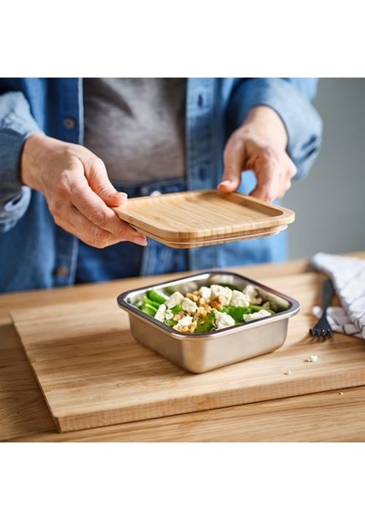 Ikea 365+ Saklama Kabı Kapağı, Bambu
