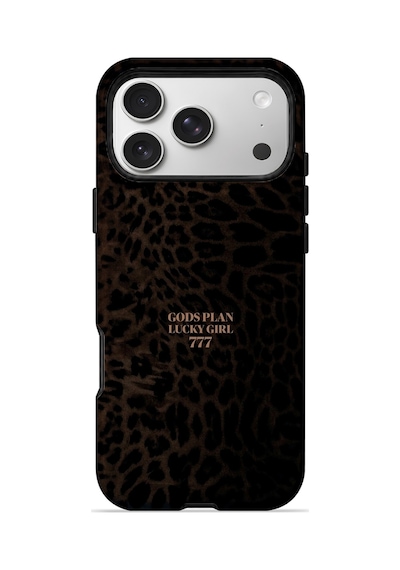 Velvoria Valestra Gece Leopar Apple iPhone Uyumlu 17 Pro Darbe Korumalı Kılıf Valestra Select - Gece Leopar