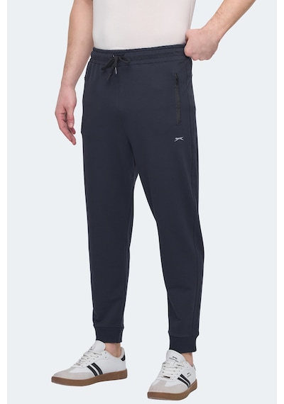 Slazenger Ofer In Erkek Fermuar Cepli Lacivert Eşofman Altı Lacivert