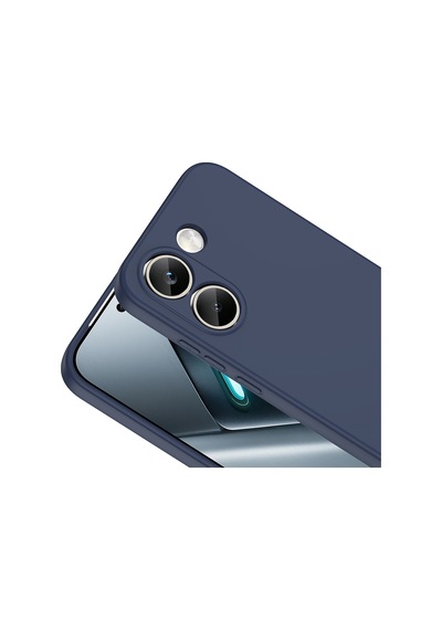Poco X8 Pro Kılıf Zore Mara Lansman Kapak - Lacivert