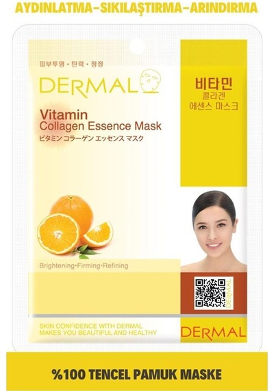 Dermal Vitamin Özlü Kolajen Maskesi 23Gr