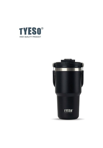 Tyeso Dailyneed Termos Vakumlu Paslanmaz Çelik Siyah 600ml