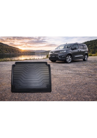 Toyota Proace City 2021+ Uyumlu 3d Oto Paspas Ve Bagaj Havuzu Set Premium