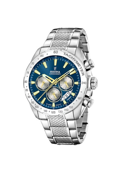 Festına F20668/5 Tımeless Chronograph Erkek Kol Saati Gri