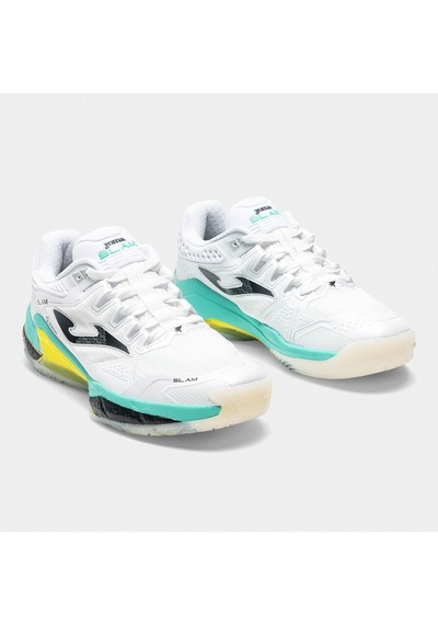 Joma Tslams2632om Slam Toprak Kort Erkek Padel Ayakkabısı Beyaz/sarı