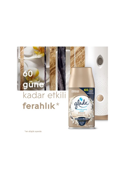 Otomatik Sprey Oda Kokusu Yedek Ipeksi Vanilya 3 X 269 Ml
